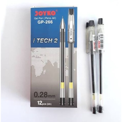

pulpen hi tech 0.28 /pen gel / ballpoin Hi-Tech Joyko (12 Pcis )