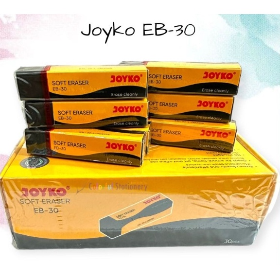 

(1pak=30pc) PENGHAPUS PENSIL JOYKO TANGGUNG EB 30