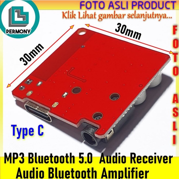 (Expert) MP3 Bluetooth 5.0 Audio Receiver Decoder Amplifier USB type C Module