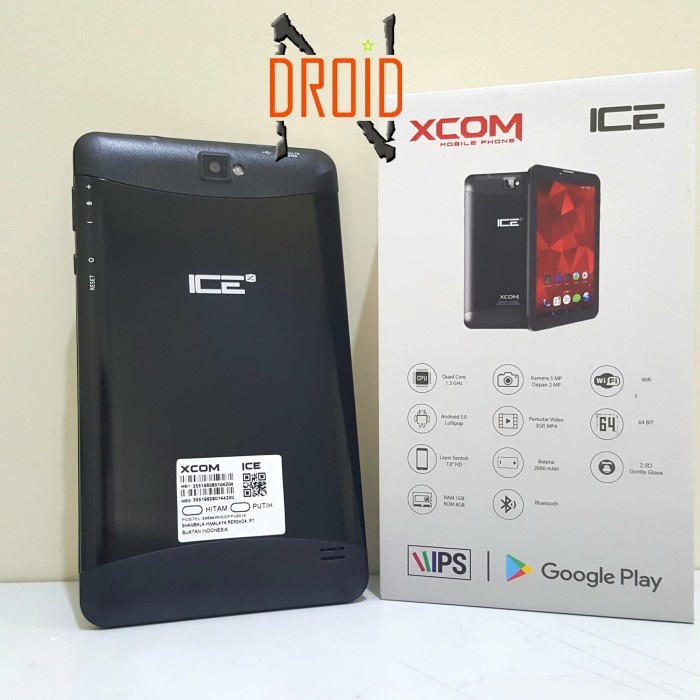 (Expert) XCOM iCE tablet 4G murah 7" Ram 1Gb Rom 8Gb