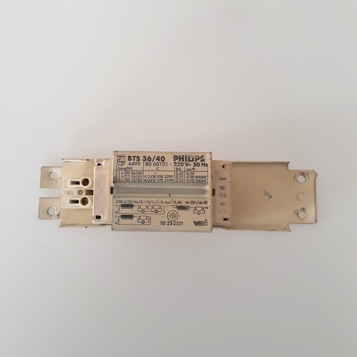 (Expert) Ballast PHILIPS 36W 40W Trafo 220V BTS 36 /40Watt