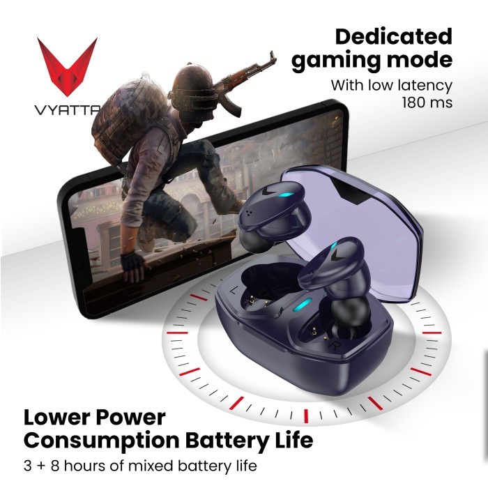 (Expert) VYATTA AIRBOOM NANO G TWS BLUETOOTH HEADSET EARPHONE GAMING