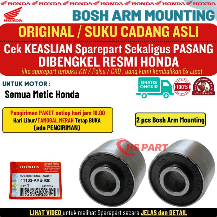 Bosh Arm Mounting Engine Beat Scoopy Spacy Fi Esp New Karbu Deluxe Genio PCX ADV Vario 110 125 150
