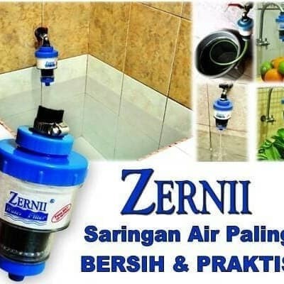 (Expert) Alat Penyaring Saringan Air Kotor Kran Kamar Mandi Filter Air Keruh Sumur Zerni Water