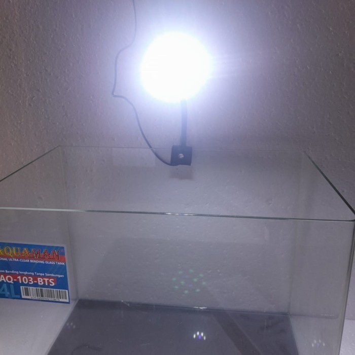 Purrfect Grooming Lampu Jepit Aquarium Led Armada Am Lc 390 Super Terang Akuarium Bulat
