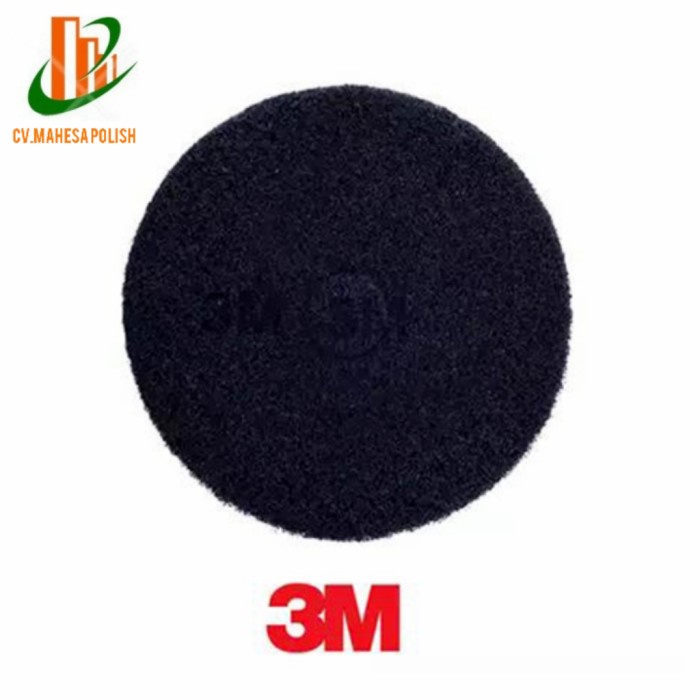 Terbaru- spoon pad hitam 16 inch/busa poles kasar/spoon poles lantai 16 inch