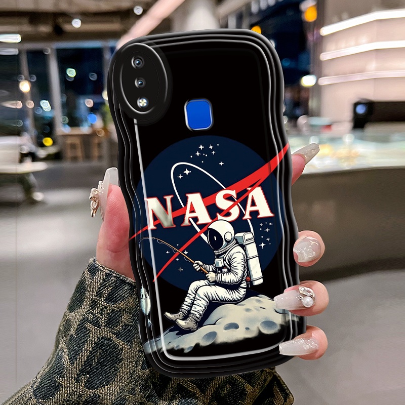 Casing Hp Untuk VIVO Y91 Y91i Y93 Y95 Y91C Y1s Y90 Y81 Y81i Y83 Case gelombang Softcase Silikon Kesi