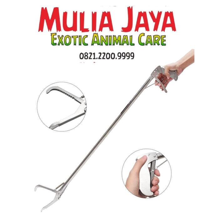 Rds - 150Cm Penjepit Ular Penangkap Ular Tongkat Ular Grab Stick Snake Tongs