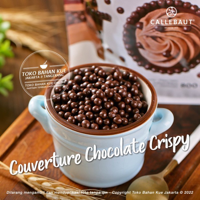 MacamKita- Mona Lisa Crispearls DARK 100gr Callebaut Chocolate Crispy MonaLisa
