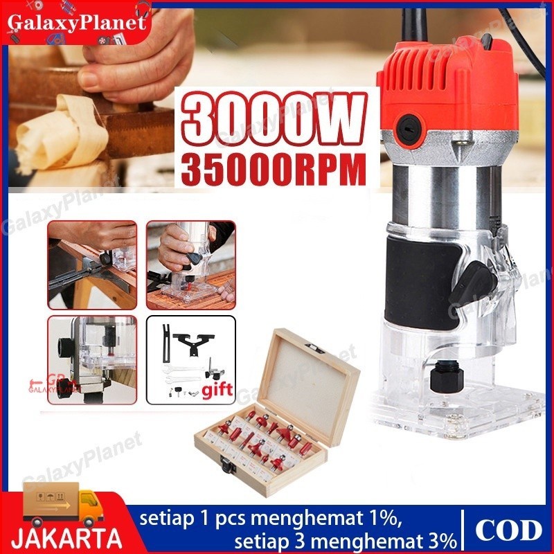 MESIN PROFIL ROUTER TRIMMER KAYU UKIR 6MM YUKIDO TRIMER TAHAN PANAS JAPAN/PROMO MESIN PROFIL ROUTER