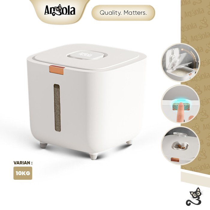 MacamKita- Angola Dispenser Beras E04 Rice Dispenser Tempat Beras 10Kg