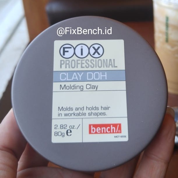 Fix Clay Doh Hair Wax Molding Import 80g ORIGINAL not Pomade
