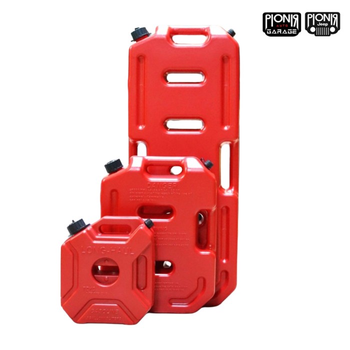 Jerigen Plastik Long Haul 20 liter Bensin Solar Minyak Tanah Jerry Can