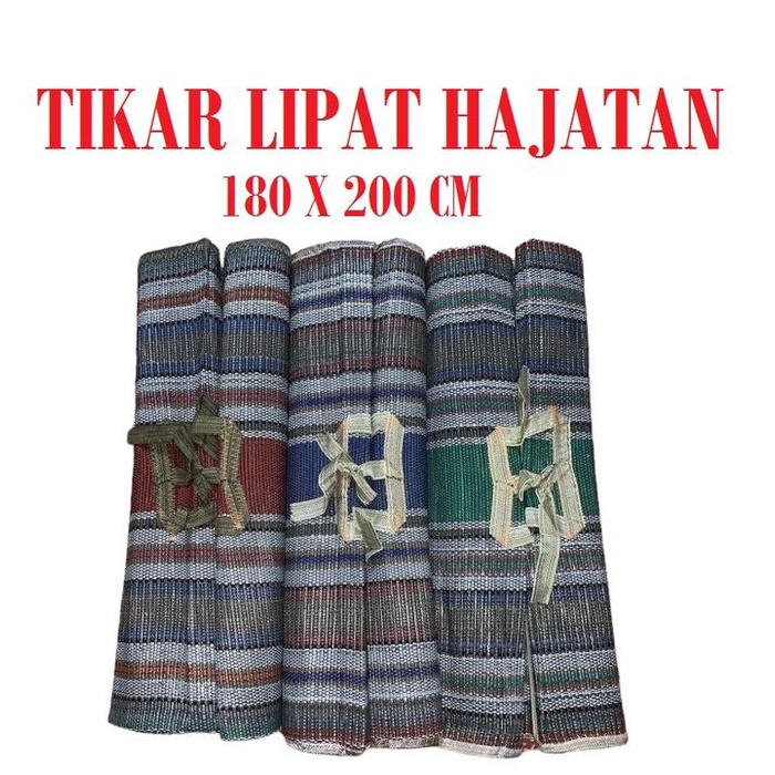 murah- Tikar Lipat Hajatan 180x200cm Tikar Lipat Piknik Tikar Karpet