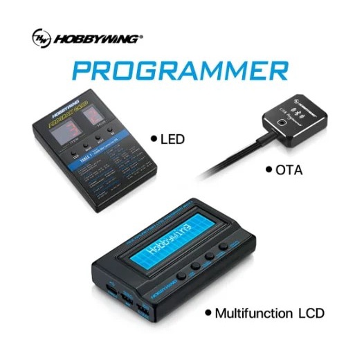HOBBYWING ESC Program Card LCD/LED/OTA Programming Card Box Bluetooth