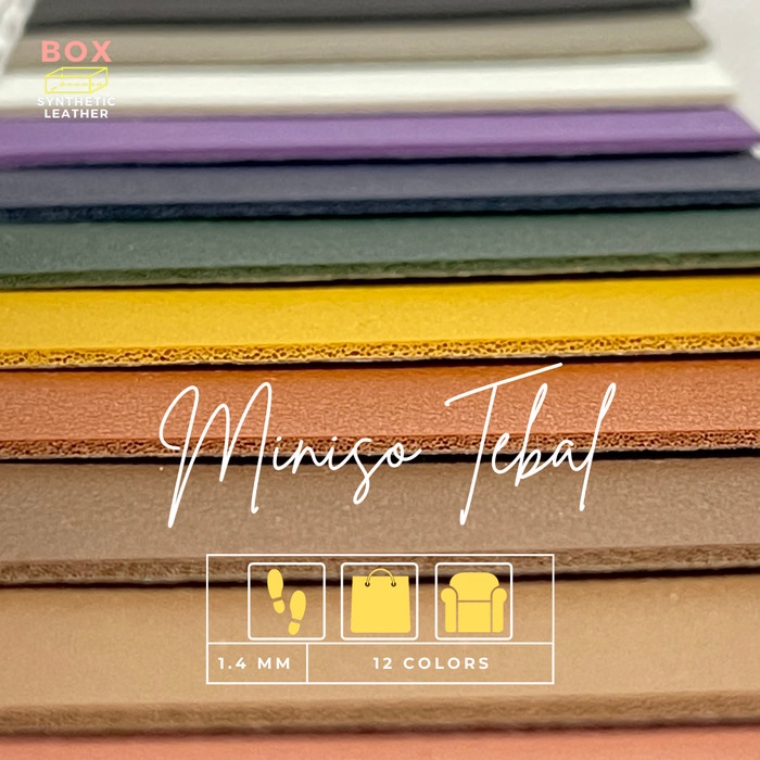 

Kulit sintetis / Oscar Meteran (1.37M x 1M) - Miniso Tebal