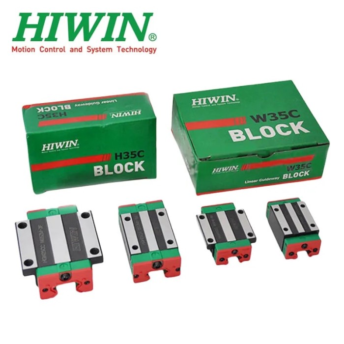 original Hiwin linear block HGH15CA HGH20CA HGH25CA HGH30CA HGH35CA