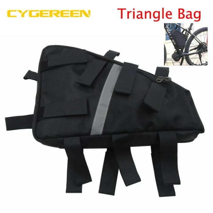 Mountain MTB Bike Triangle Bicycle Battery Bag For Lithium Electric