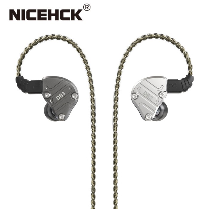 NiceHCK DB3 1BA+2DD Hybrid 3 Driver Units In Ear Earphone Running