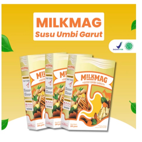 

Milkmag Umbi Garut Atasi Kurang Nafsu Makan Perut Kembung Sakit Mual Terbuat Dari Susu Kambing