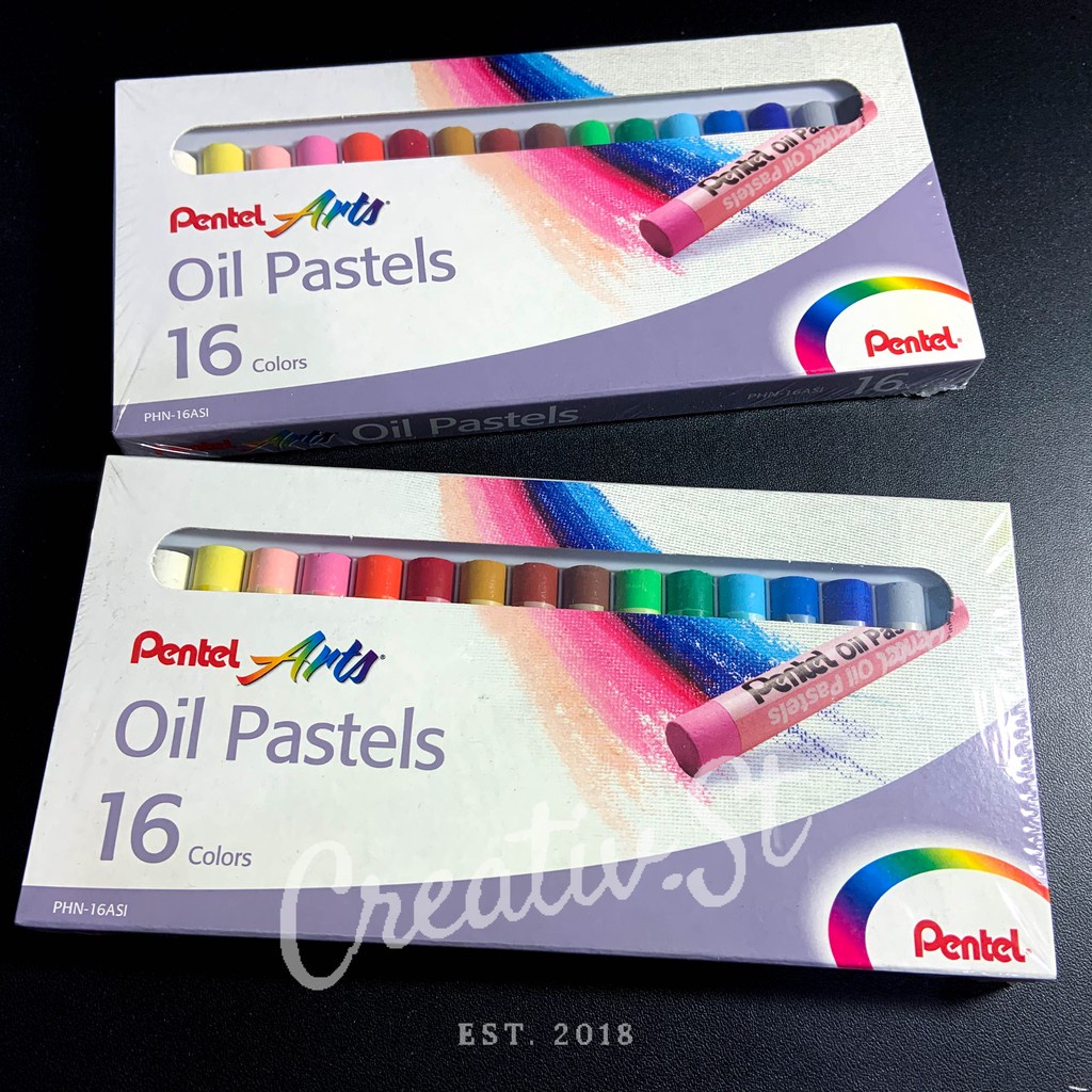 

IK! PENTEL Oil Pastels 16 Warna Crayon