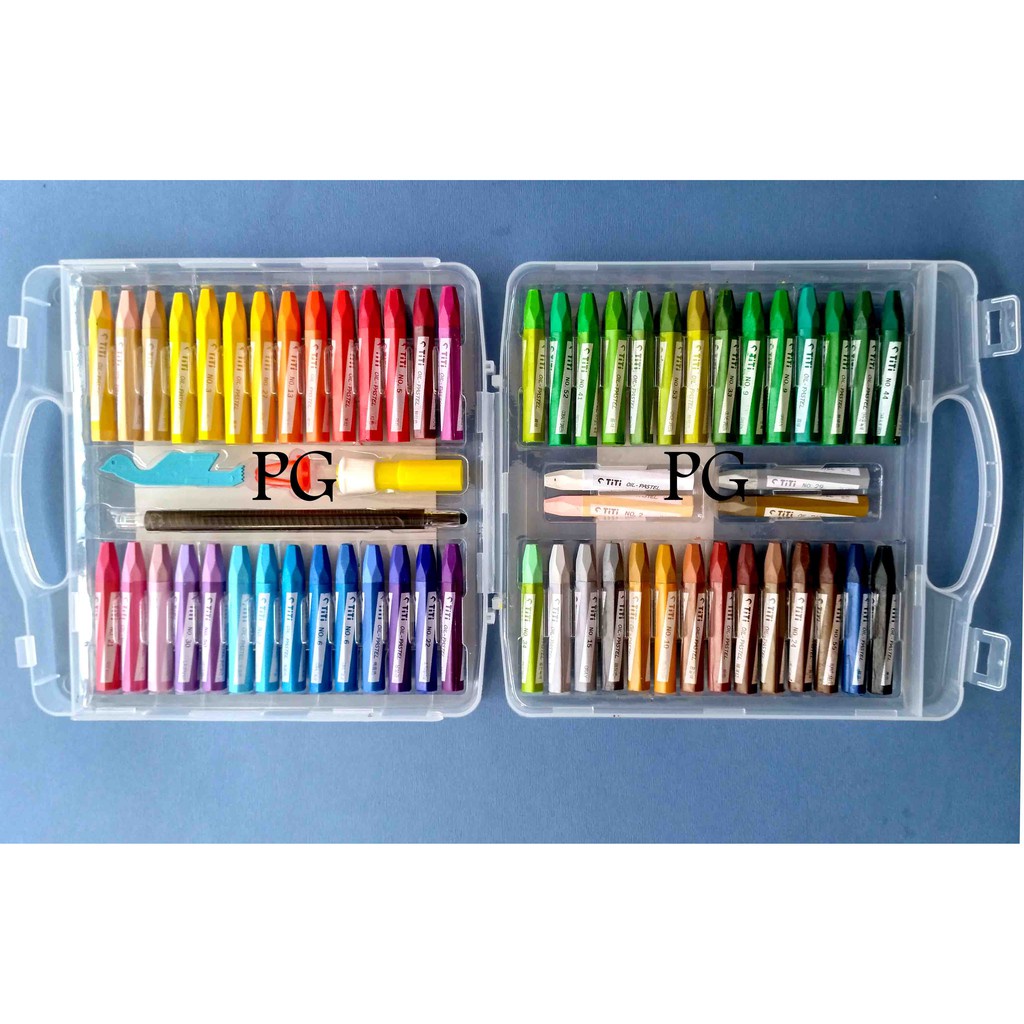 

IK! TiTi Joyko Oil Pastel OP-55S Crayon 55 Colours Krayon Minyak 55 Warna Colors Asli Orinal