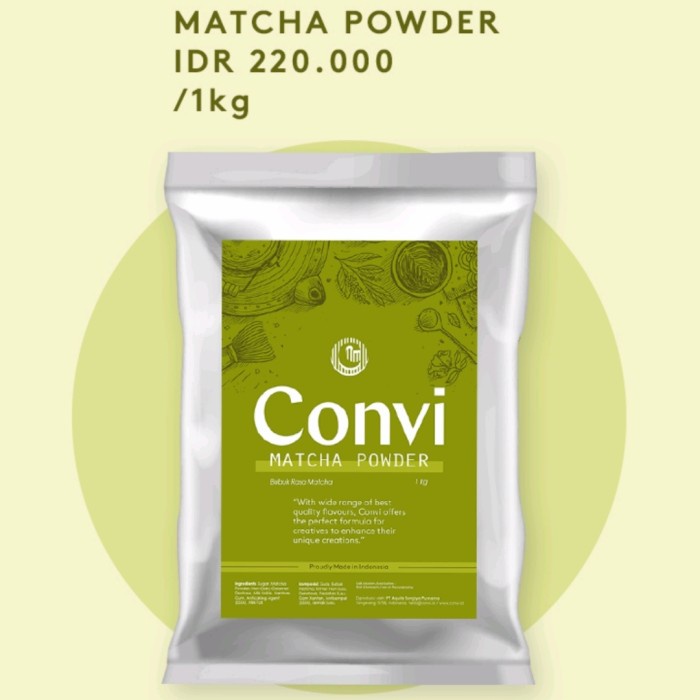 

CONVI Matcha Powder