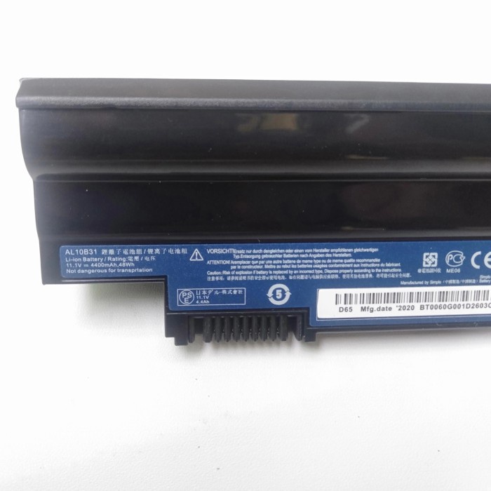 Baterai Acer Aspire One Happy - Happy2 D270 Aod270 Ao722 722