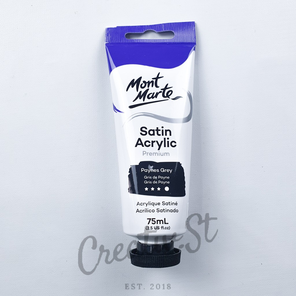 

IK! MONT MARTE Premium Satin Acrylic 75 Ml Cat Akrilik Premium Pmsa Part 1