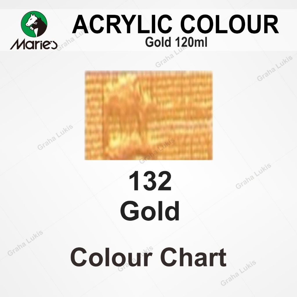 

IK! Cat akrilik Maries 120 ml Gold - MARIES ACRYLIC 120Ml - GOLD