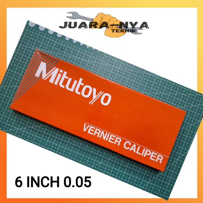 Sigmat Jangka Sorong Vernier Caliper 6" Inch 0.05 Mitutoyo