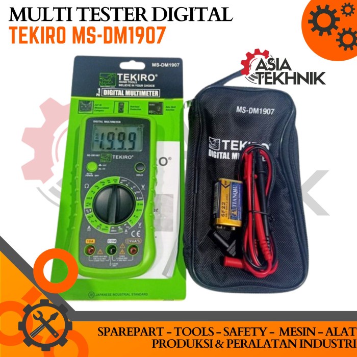 Digital Multimeter Multitester Ac Dc Original Tekiro Avometer Digital