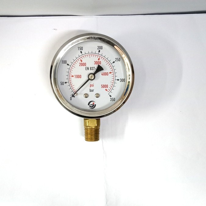 Pressure Gauge Raket 350Bar (5000Psi)