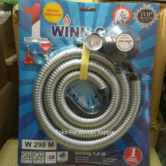 silahkan- Regulator selang winn gas / Regulator winn gas / Regulator kompor gas