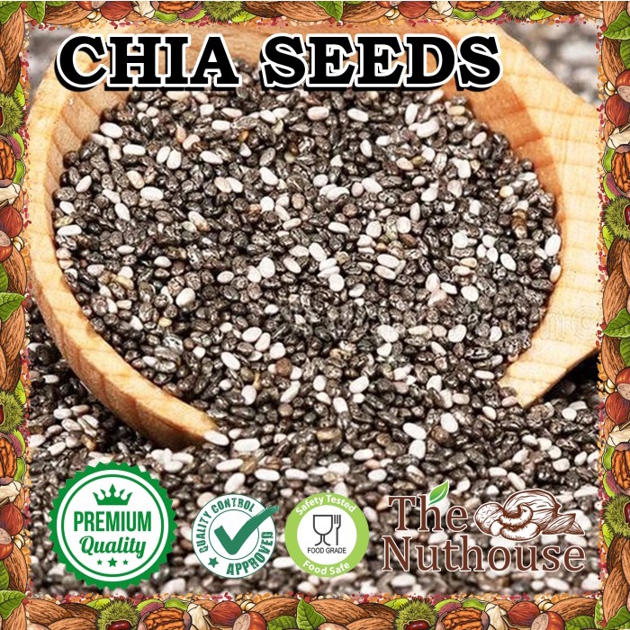 

1kg Black Chia Seeds - Peru [Organic Chia Seed]