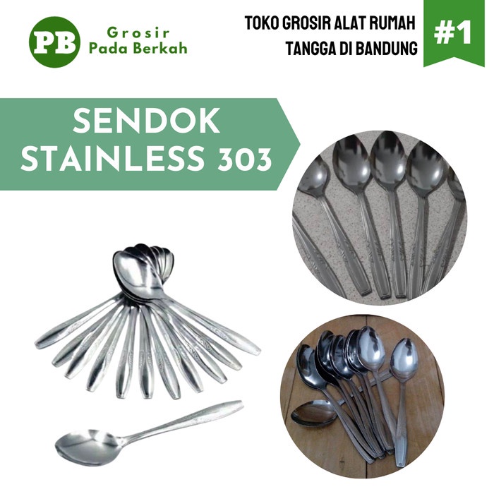 silahkan- Sendok Makan Stainless Steel Sendok Makan Sendok Stainless