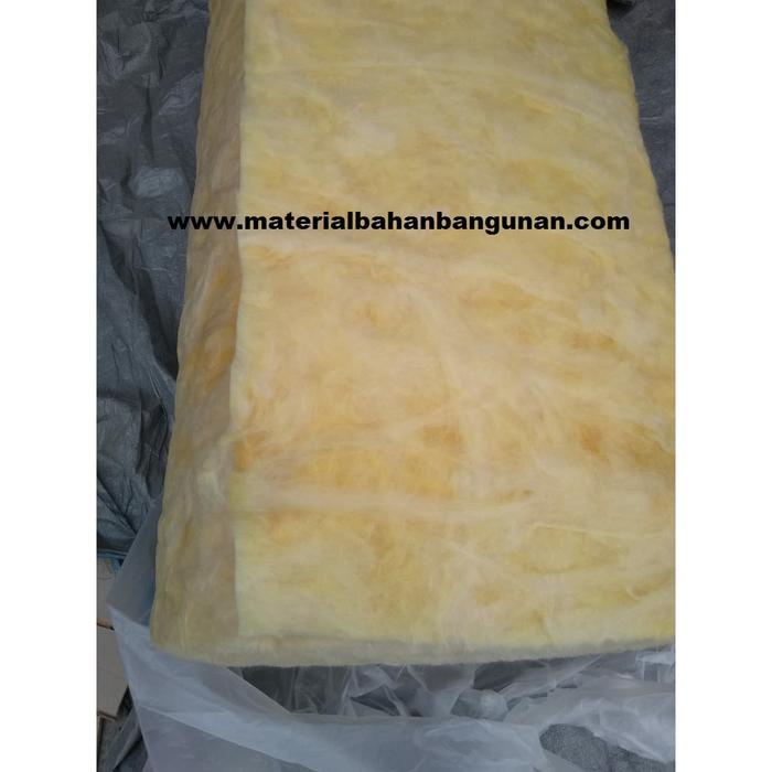 silahkan- Glass Wool 16K x 2 Inch Lapisan Peredam Suhu Panas Rumah Dinding Depok