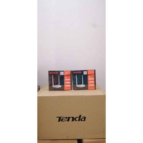 Tenda N301 Wireless Router 2 Antenna 1dus Unit Baru/Segel - Garansi Resmi