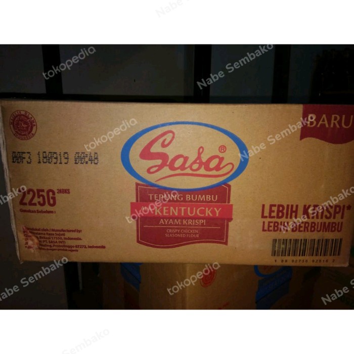 

Tepung Serbaguna Kentucky Sasa 225gr per dus (24bks)