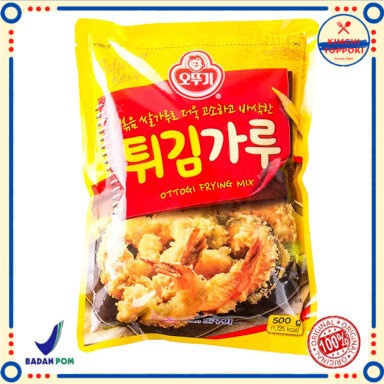 

Korean Ottogi Frying Mix Powder 1KG Tepung Bumbu Tempura Goreng .