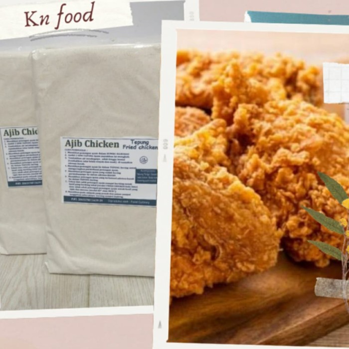 

TERBARU! Tepung Fried Chicken SIAP PAKAI 10 Kg/ Tep Jamur Krispy -Gojek & Grab
