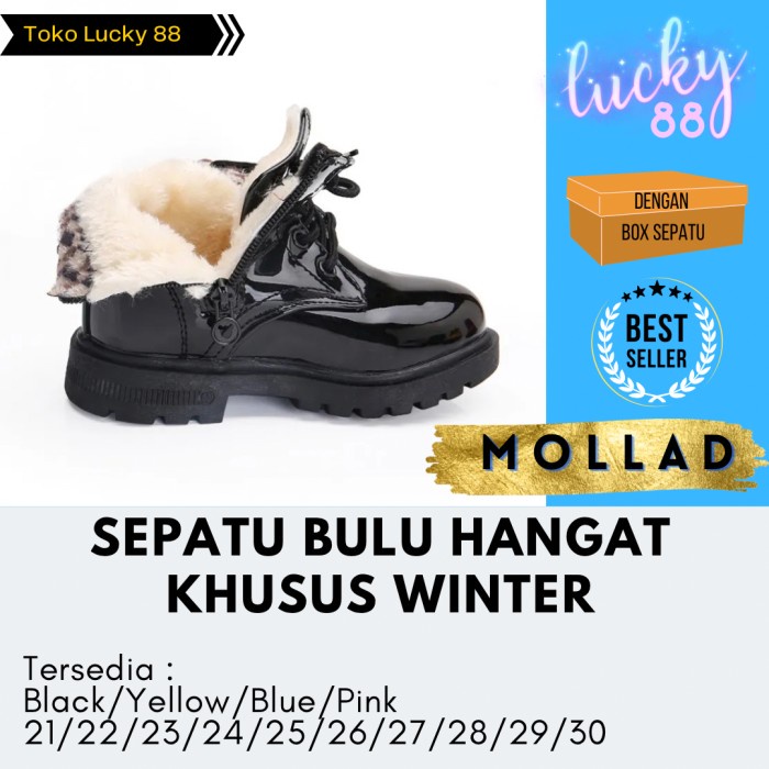 Flazo Kids - Boots Winter Anak Lapis Bulu