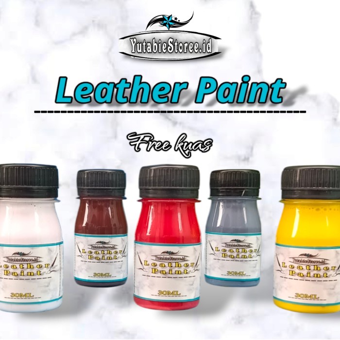 leather paint 100ml cat sepatu kulit permanen tas kulit jaket kulit/midshol sepatu