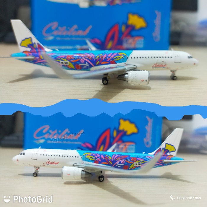 HOT SALE Citilink A320 PK-GQI Phoenix 1:400