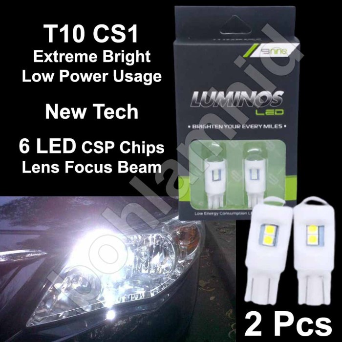LAMPU LED Senja Kota Kecil AVANZA OLD LUMINOS 15 LED T10 Xtreme