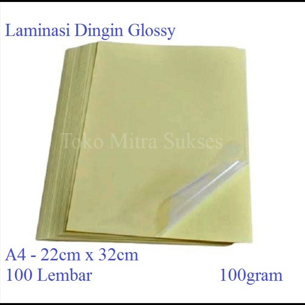 LAMINASI DINGIN GLOSSY