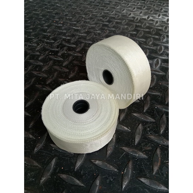 

PITA FIBER GLASS CLOTH TAPE LAKBAN ISOLASI ANTI PANAS - 1INCH (25 MM)