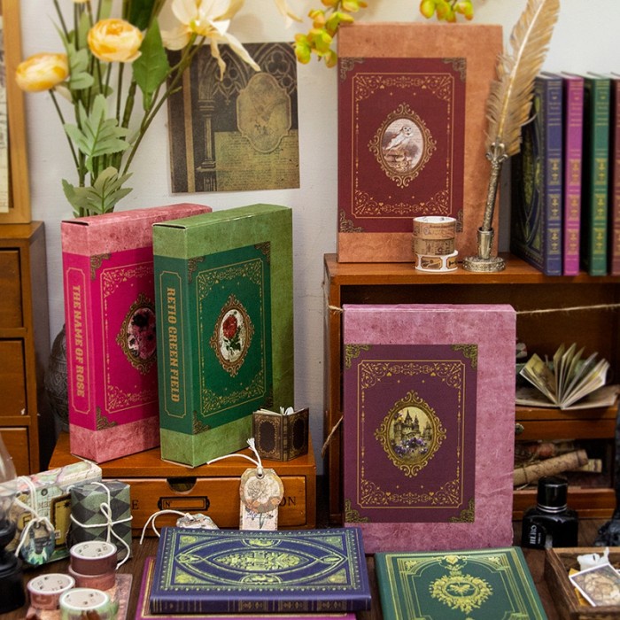 

(3CA) WASHI TAPE SELOTIP SET PAPER BACKGROUND JOURNALING VINTAGE