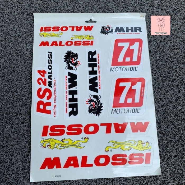 

STICKER SET ORIGINAL MALOSSI