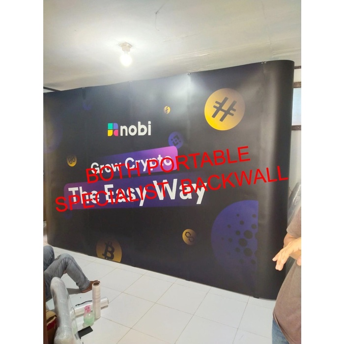 

BACKWALL / BACKDROP SEMINAR GATHERING MODUL 3X4 LURUS SUPER EXPRESS